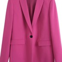 Small V neck blazer jacket