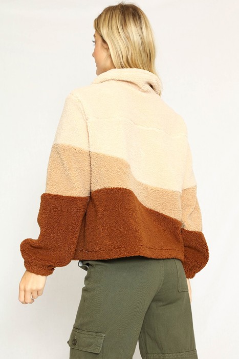 Sunset Teddy Jacket