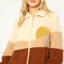 Small Sunset Teddy Jacket
