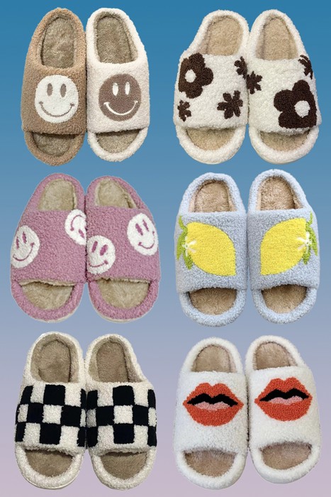 Cozy Open-Toe Novelty Slippers for Women – 7 Fun Styles