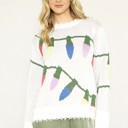  Xmas lights sweater