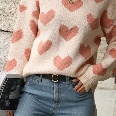 Heart sweater