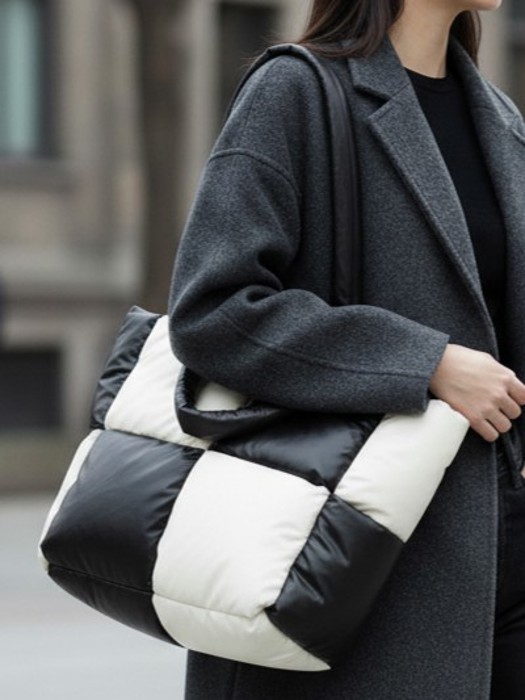 Puffer handbag