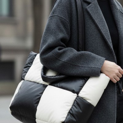 Puffer handbag