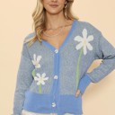  Flower cardigan