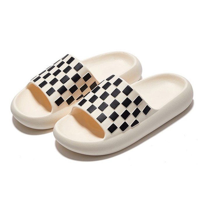 Miss Sparkling Checkered slides