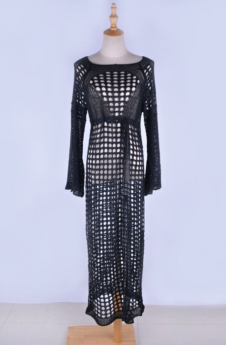 Miss Sparkling Crotchet Maxi Cover Up