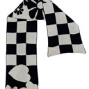 White Novelty scarf
