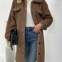  Long sherpa coat