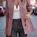 Small Pink Open Front Blazer