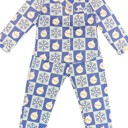 Small Blue Holiday Christmas pajama set