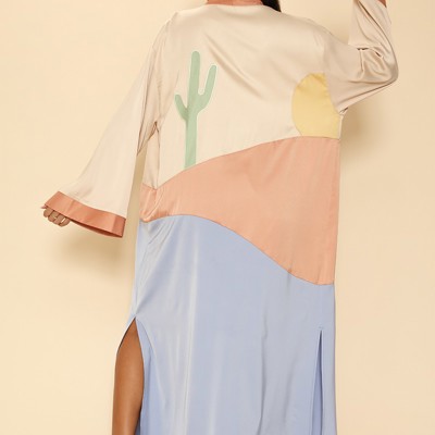 Desert sunset kimono