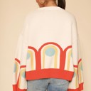  Retro arch sweater