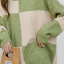  Checkered sweater