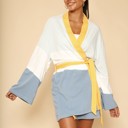  Sunset terry cloth novelty robe