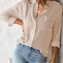 Small Yellow Striped button down shirt
