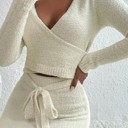  Cross over knit set