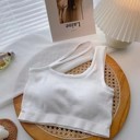 Black, White, Camel, Taupe Padded Bralette Multi Pack