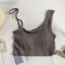 Black, White, Camel, Taupe Padded Bralette Multi Pack
