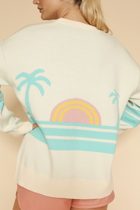 Ocean Sunset Cardigan