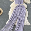 Small Purple Two Piece Set