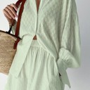 Small Green Two piece shorts set