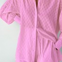 Small Pink Two piece shorts set