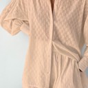 Small Beige Two piece shorts set