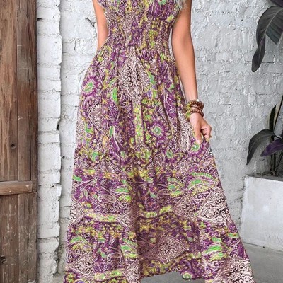 Paisley Midi Dress