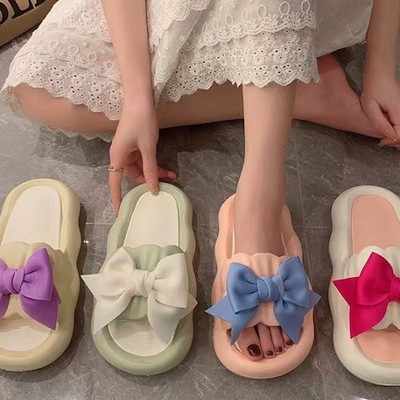 Miss Sparkling Cute Bow Slides