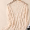  Long Sleeve Mesh Top 