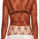  Long Sleeve Mesh Top 