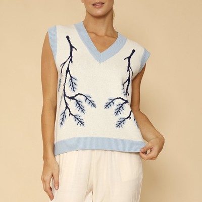 Branch sweater vest