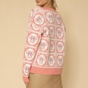  Bow tiled knit cardigan