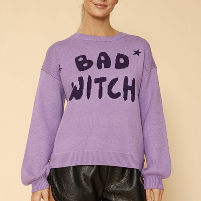 Bad witch knit sweater