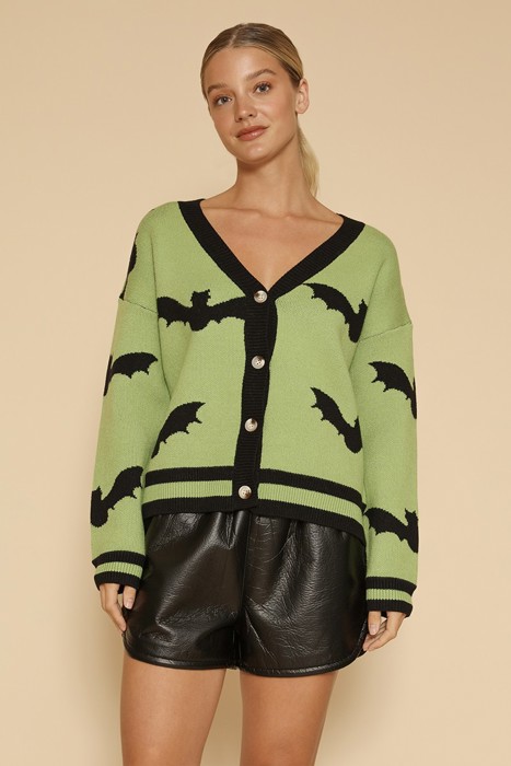 Halloween Cardigan Button Down