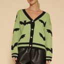  Halloween Cardigan Button Down