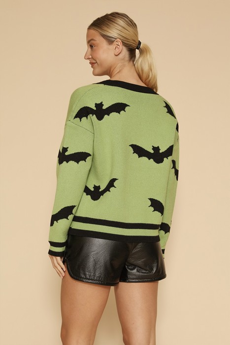 Halloween Cardigan Button Down