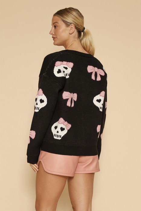 Halloween Cardigan Button Down