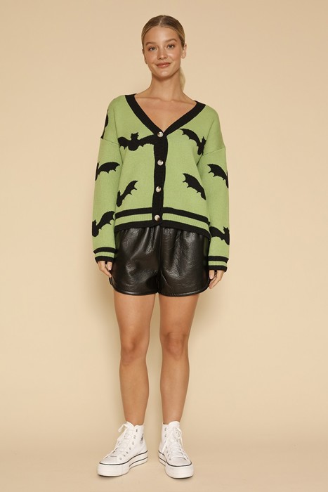 Halloween Cardigan Button Down