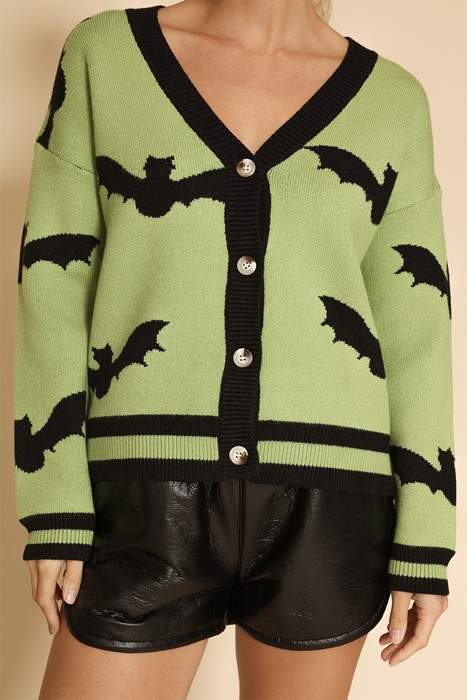 Halloween Cardigan Button Down