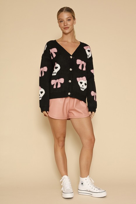 Halloween Cardigan Button Down