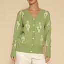  Cactus knit button front cardigan