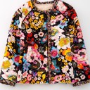  Flower Print Jacket