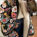  Flower Print Jacket