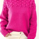  Mock Knit Sweater