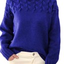  Mock Knit Sweater