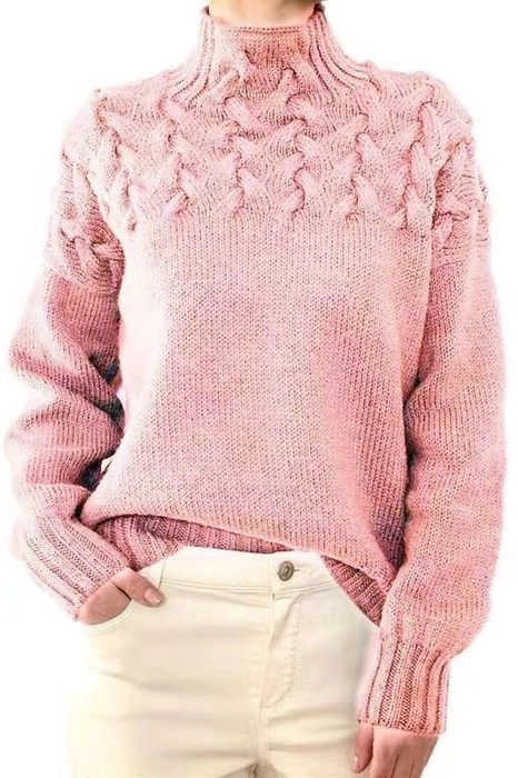 Mock Knit Sweater