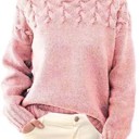  Mock Knit Sweater