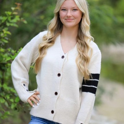 Button Front Cardigan